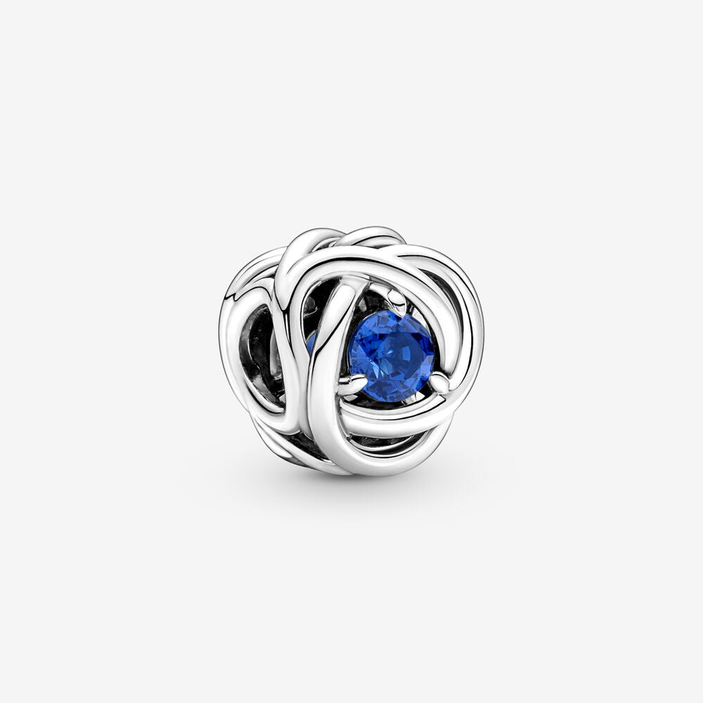 PANDORA September Birthstone Eternity Circle Charm 790065C07