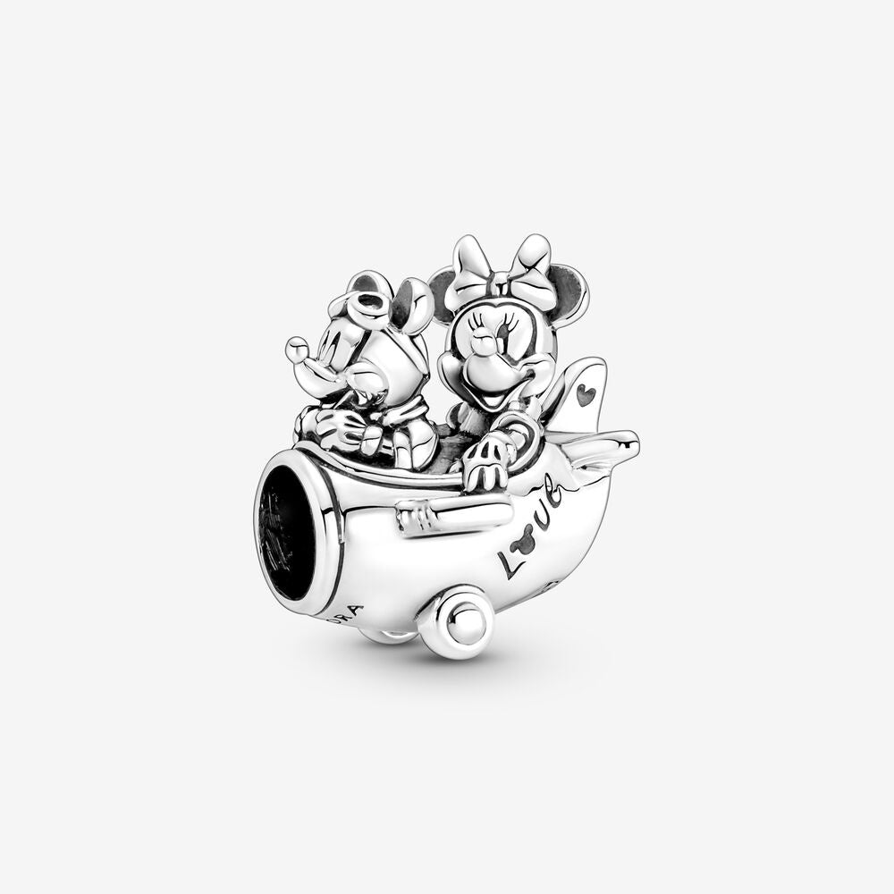 PANDORA Disney Mickey Mouse & Minnie Mouse Airplane Charm 790108C00