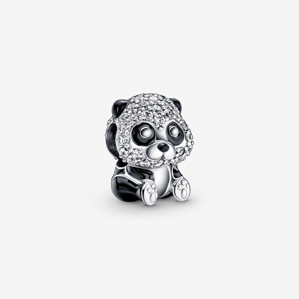 PANDORA Sparkling Cute Panda Charm790771C01