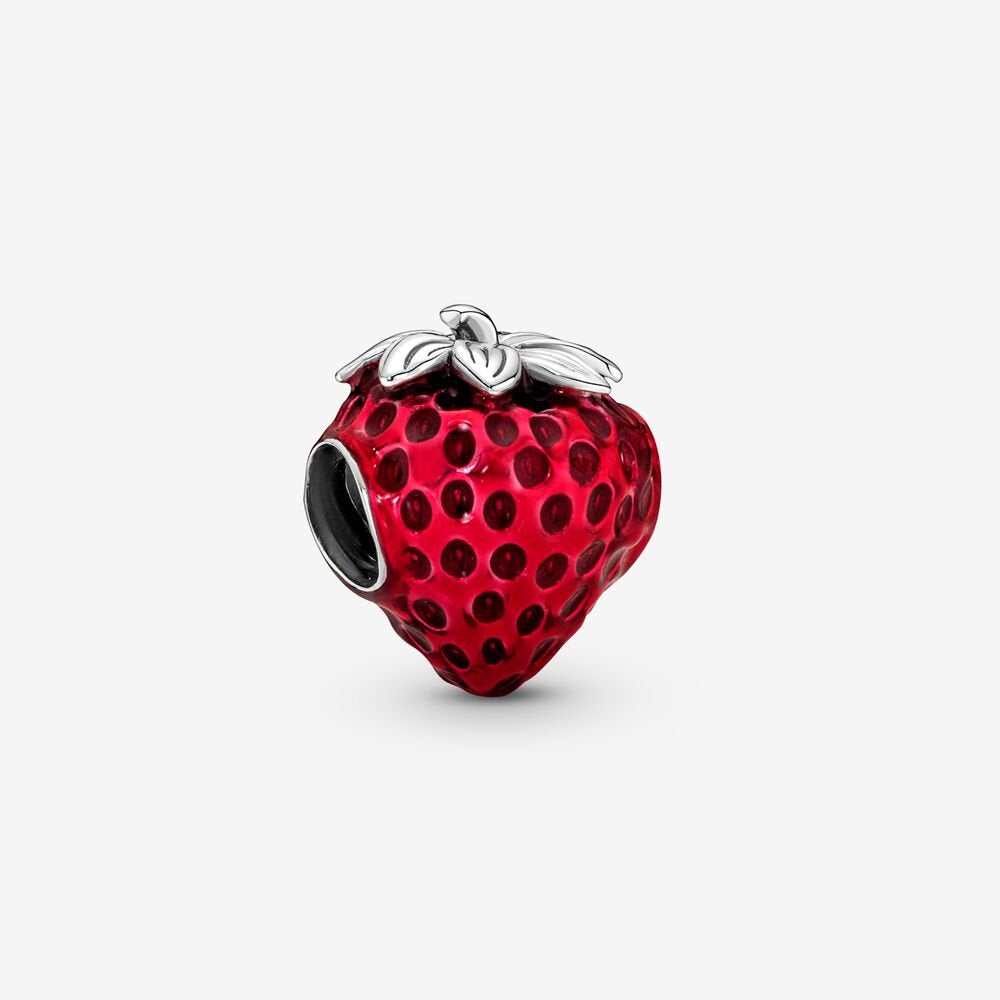 PANDORA Seeded Strawberry Fruit Charm 791681C01