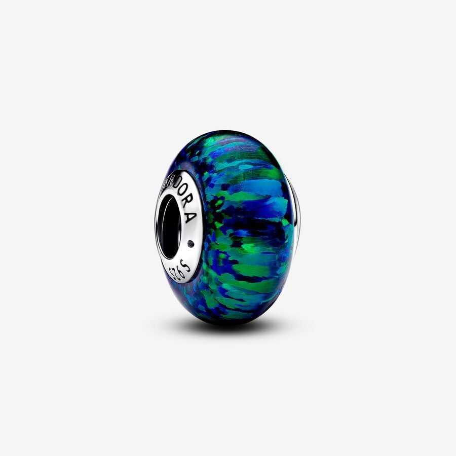 PANDORA Opalescent Green Charm 791691C04