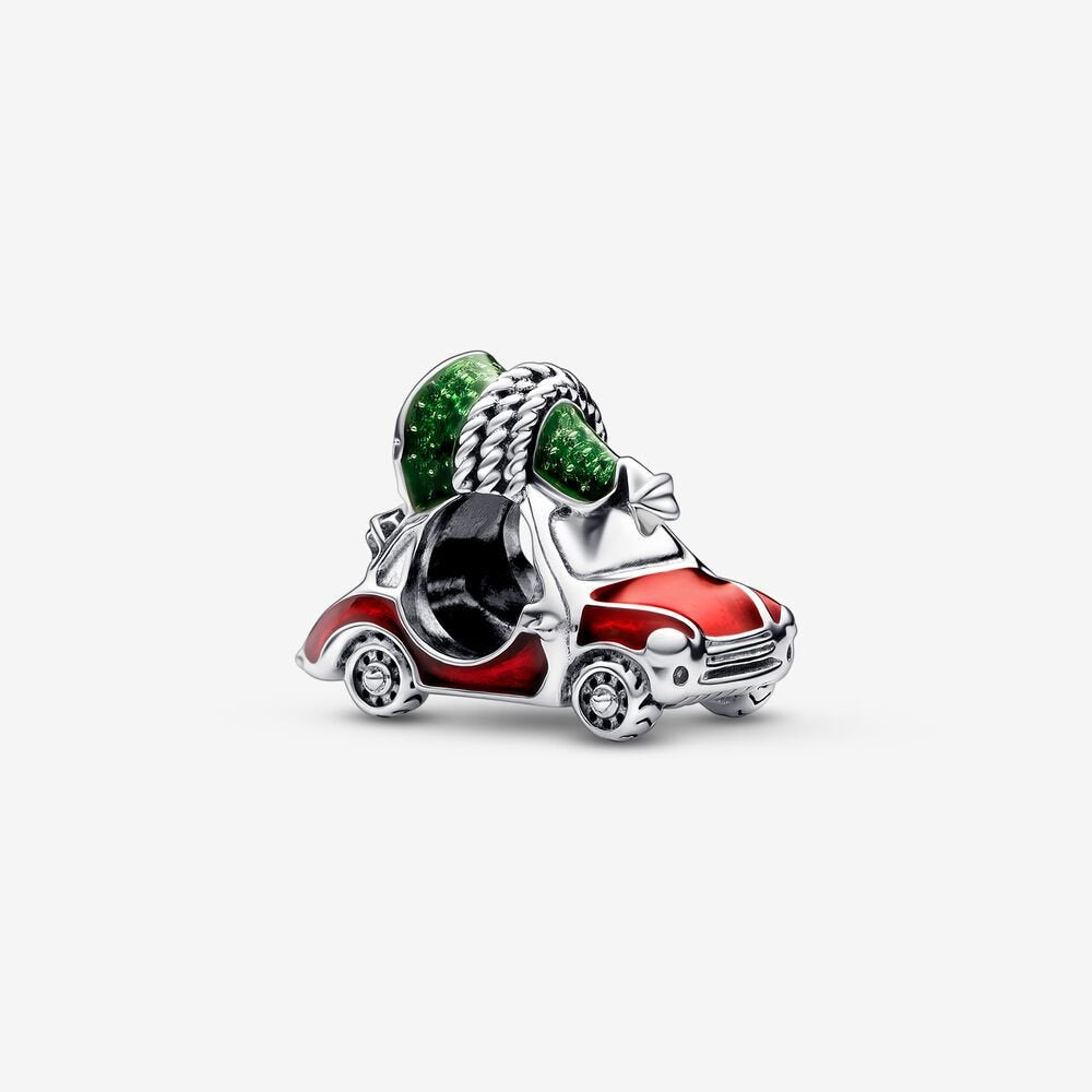 PANDORA Festive Car & Christmas Tree Charm 792358C01