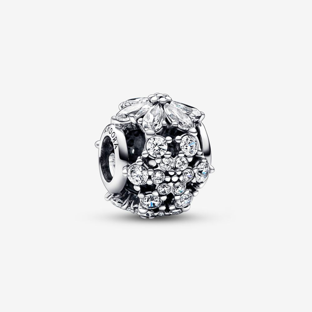 PANDORA Sparkling Herbarium Cluster Round Charm 792383C01