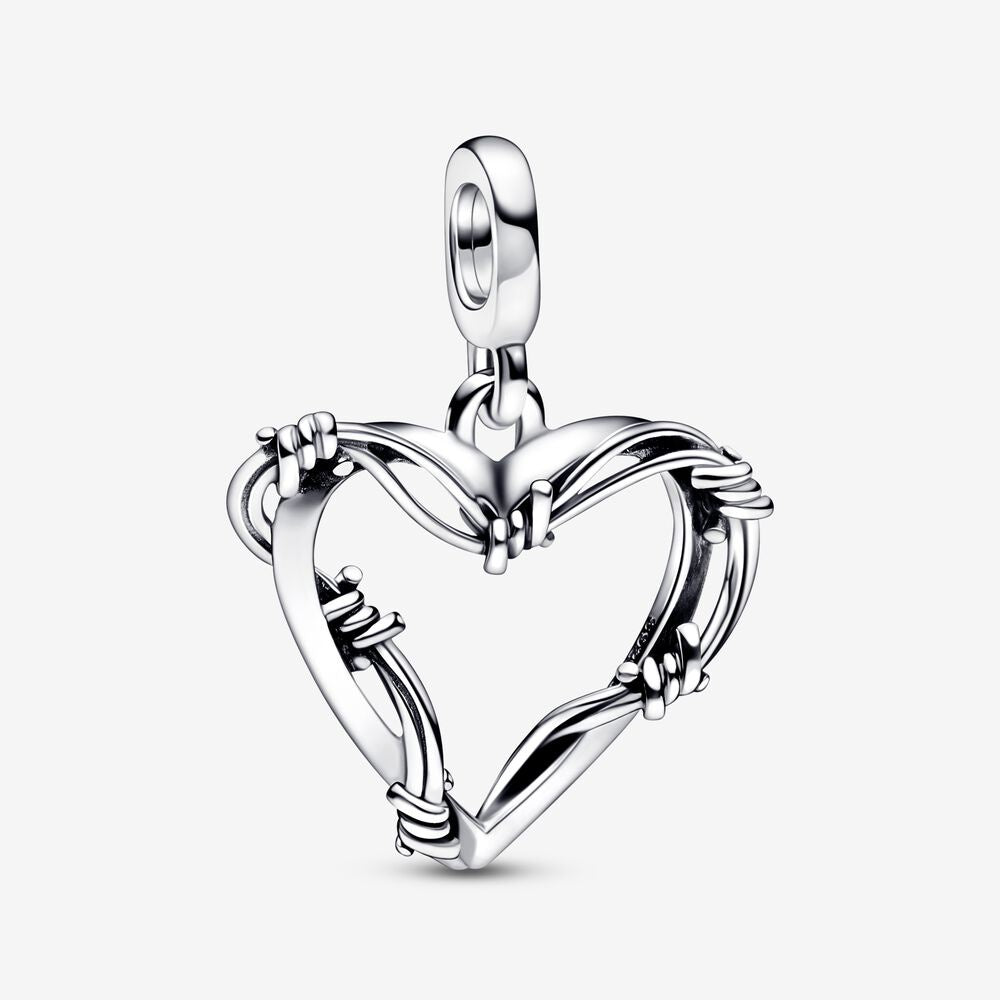 PANDORA ME Wire Heart Medallion 792526C00