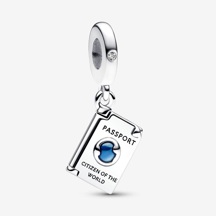 PANDORA Openable Passport Dangle Charm 792680C01