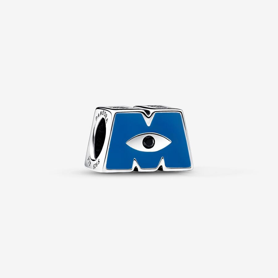 PANDORA Disney Pixar Monsters Inc. Logo M Charm 792753C01