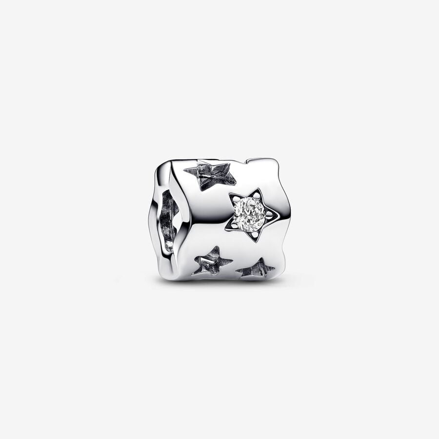 PANDORA Cut-out Sparkling Star Charm 792827C01