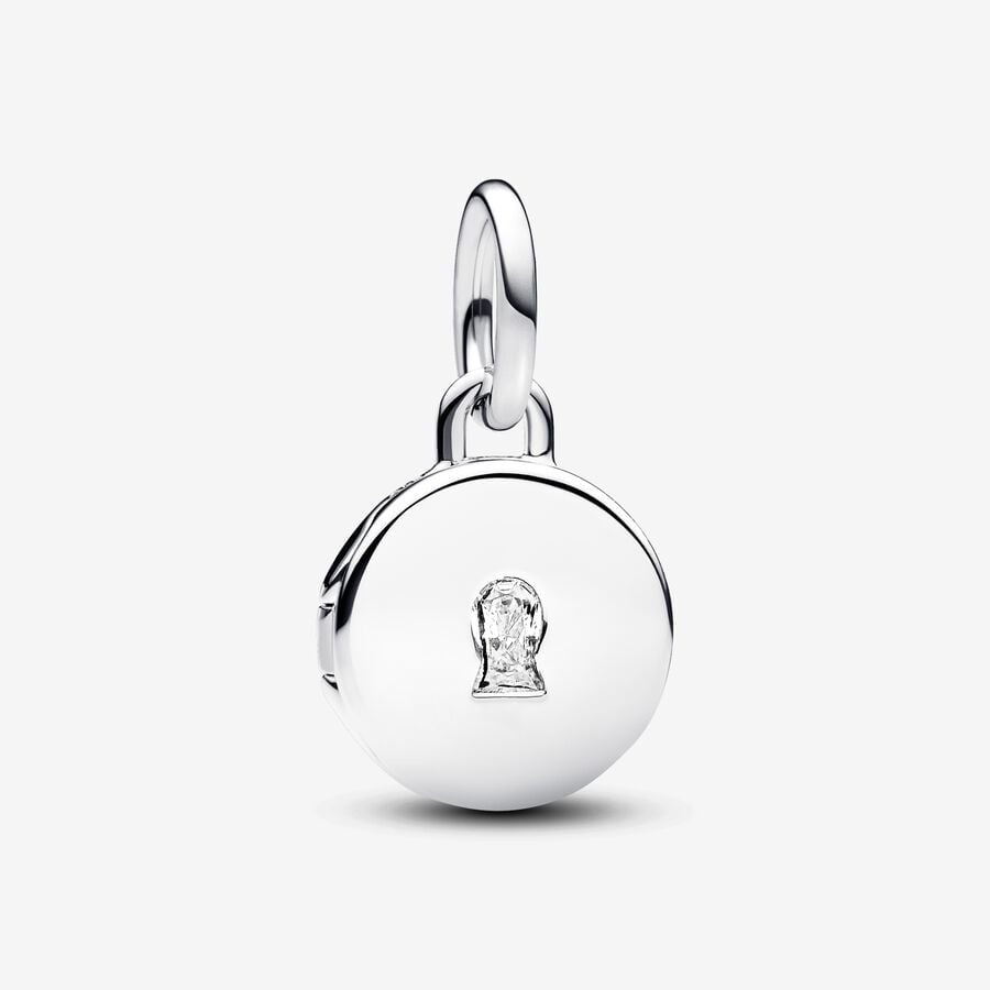 PANDORA Openable & Engravable Love Locket Dangle Charm 793066C01