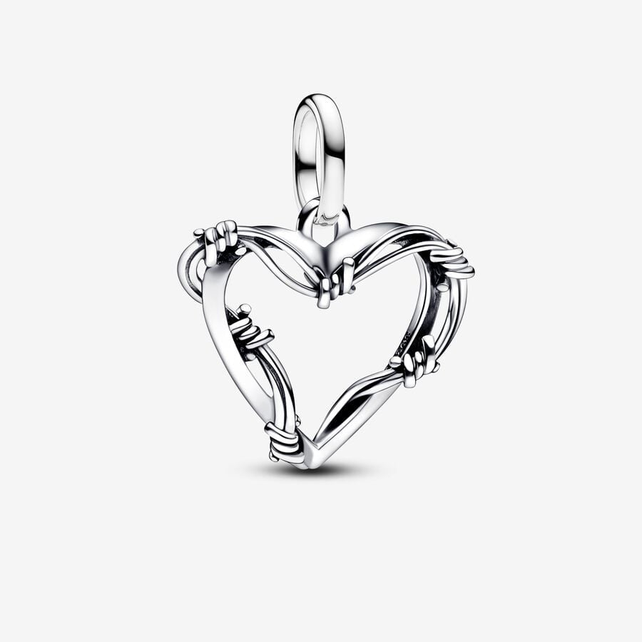 PANDORA Wire Heart Medallion Charm 793449C00