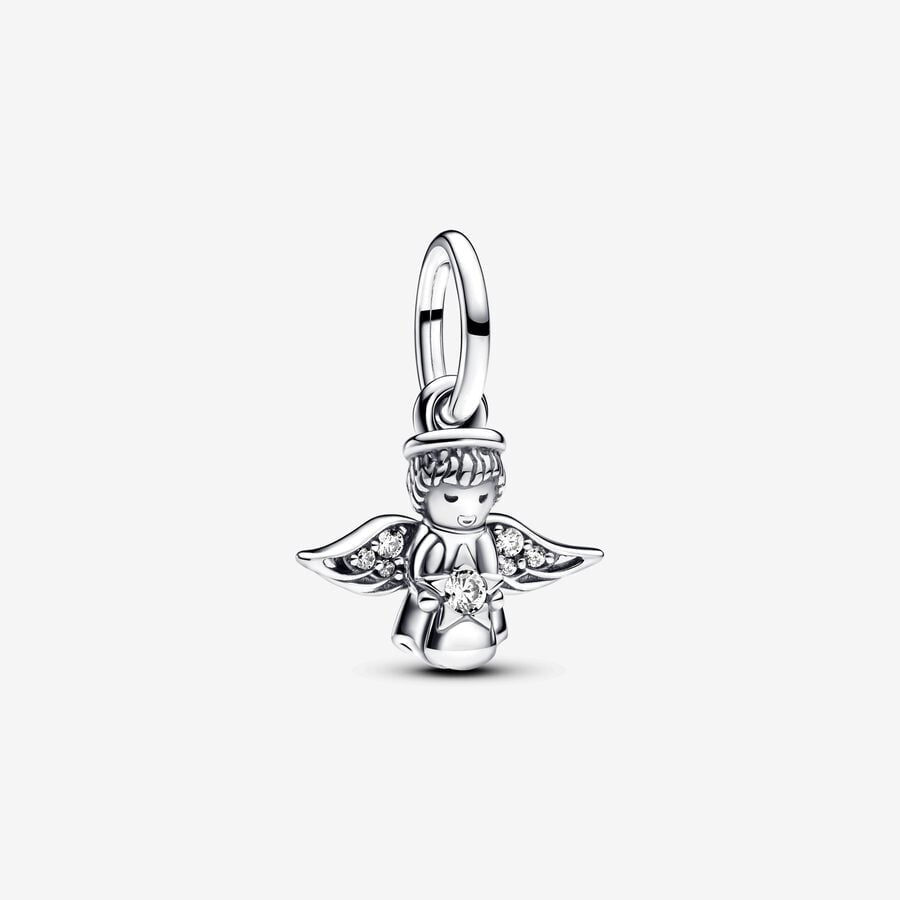 PANDORA Sparkling Angel Dangle Charm 793598C01