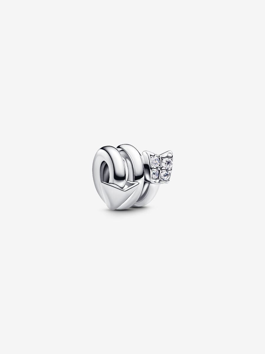 PANDORA Silver Twisting Arrow Charm 793665C01