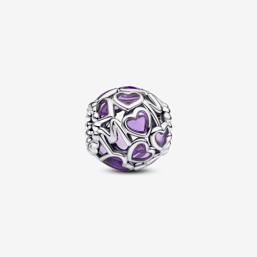 PANDORA Openwork Hearts Mum Charm  793772C01