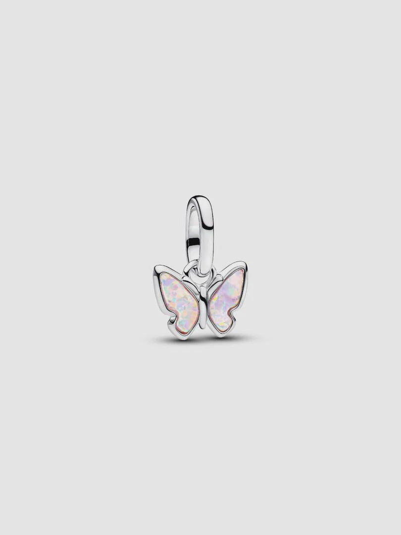 PANDORA Pink Butterfly Mini Dangle Charm 793825C01