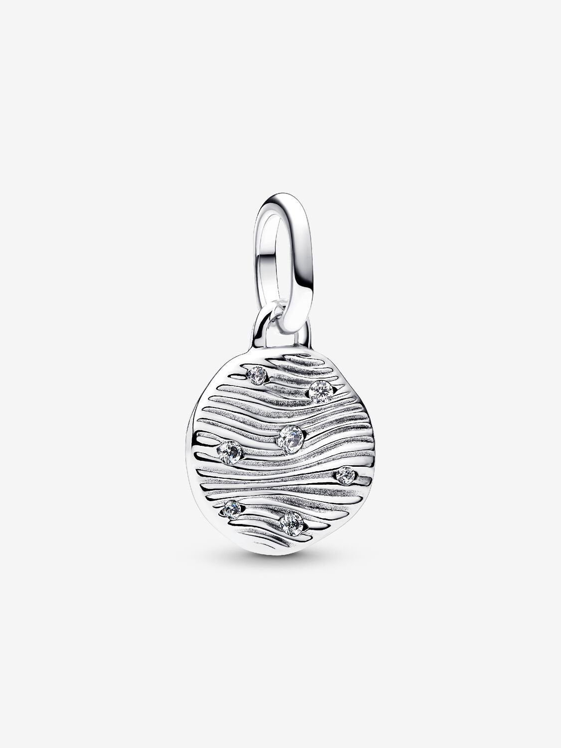 PANDORA Engravable Mini Medallion Charm silver 793860C01