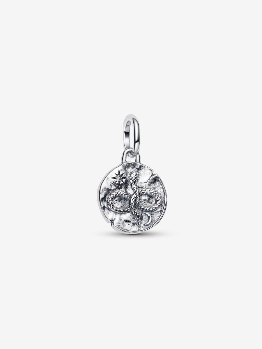 Pandora Infinity Snake Medallion Charm Sterling silver 793976C01