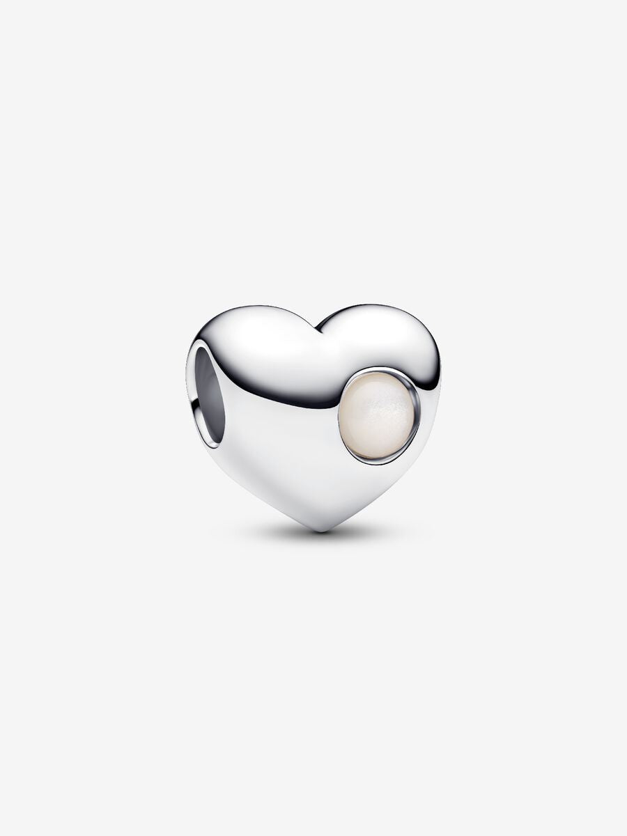 PANDORA Engravable June Birthstone Heart Charm 794161C06