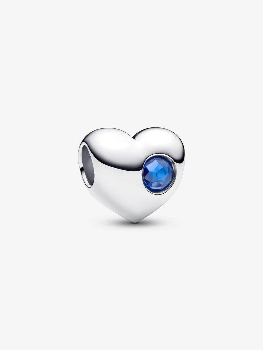 PANDORA Engravable September Birthstone Heart Charm 794161C09