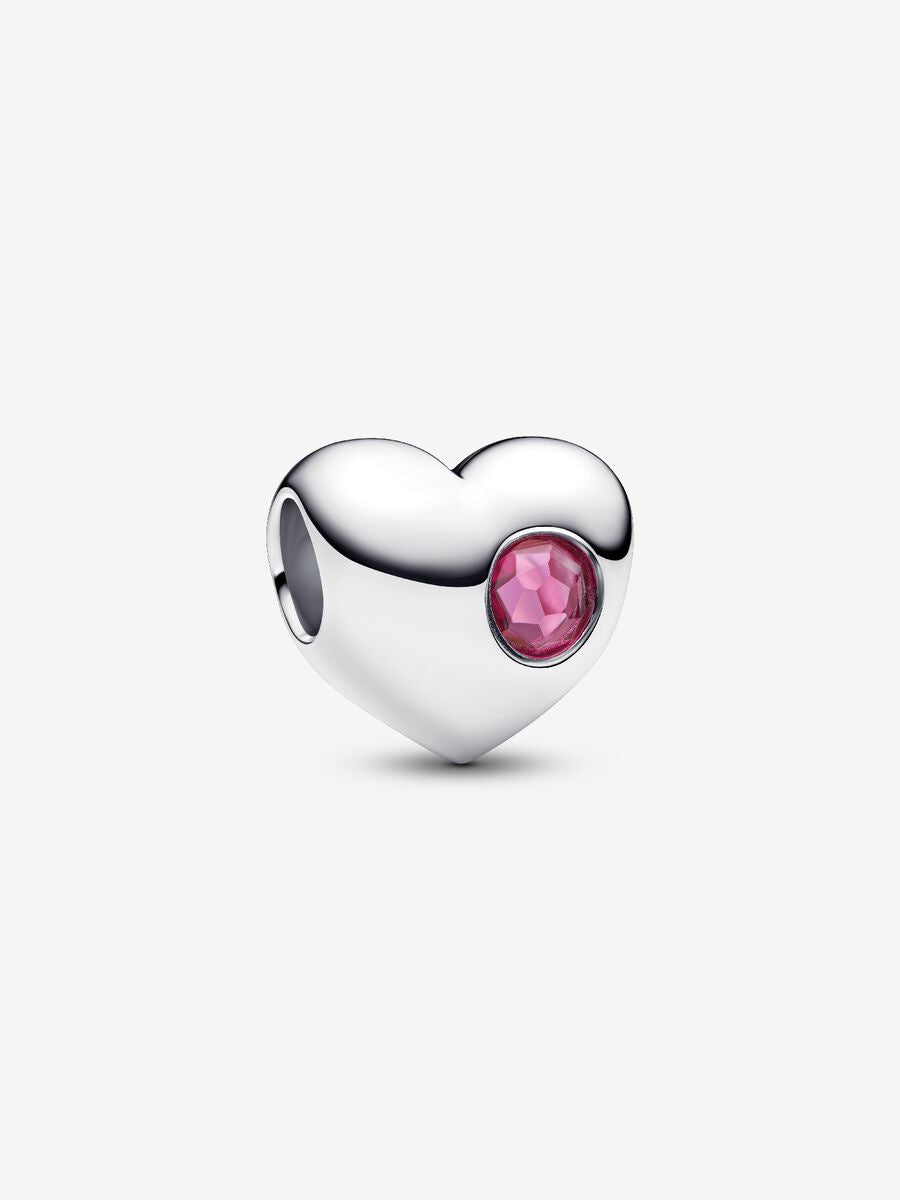 PANDORA Engravable October Birthstone Heart Charm 794161C10