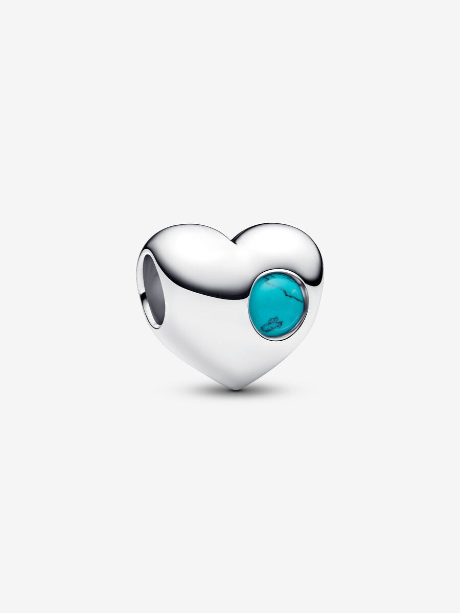 PANDORA Engravable December Birthstone Heart Charm 794161C12