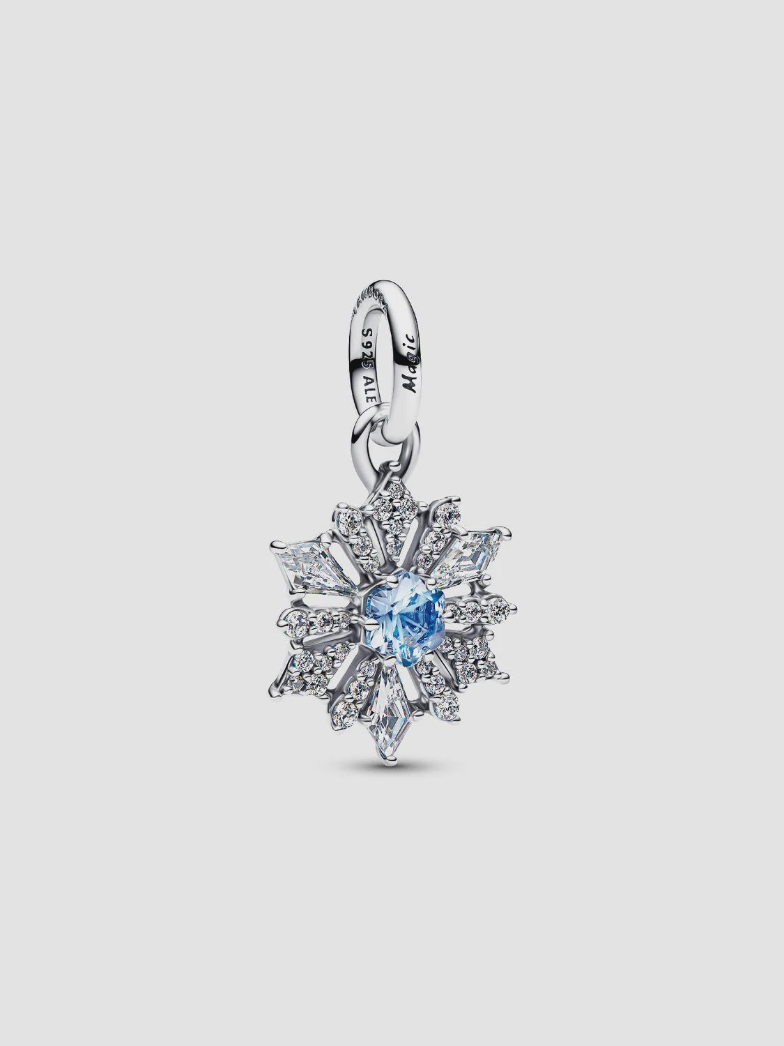 PANDORA Disney Frozen Queen Elsa Snowflake Dangle Charm Sterling silver 794209C01