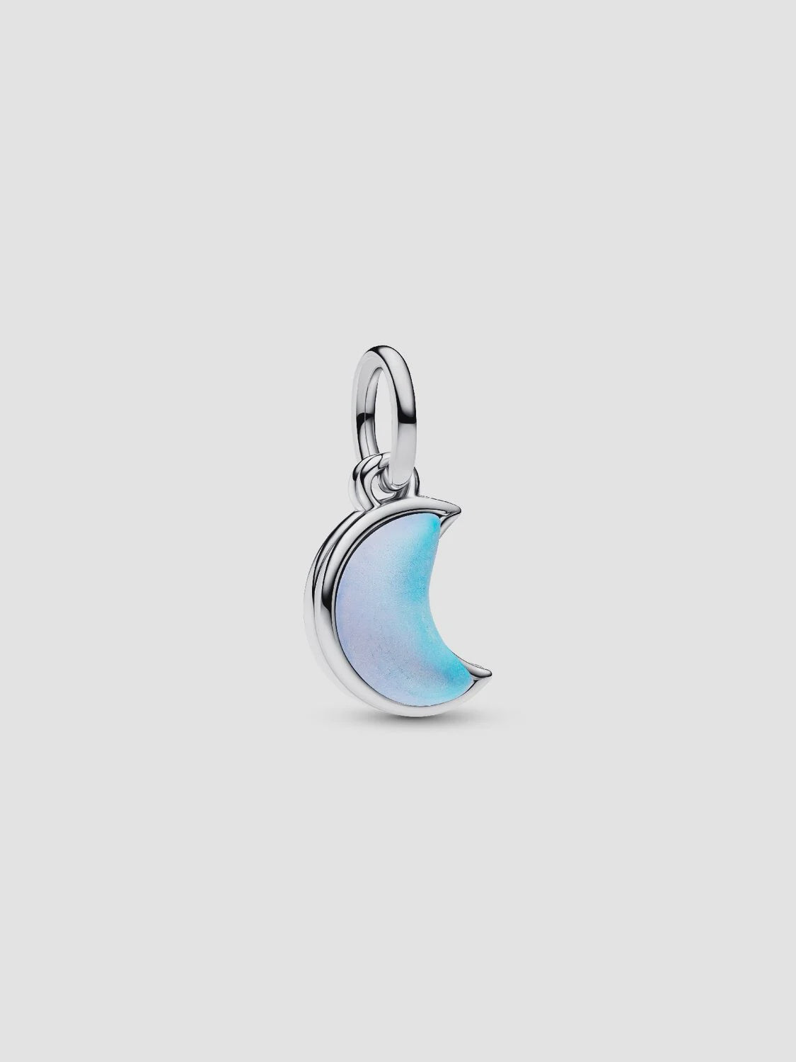 PANDORA Crescent Moon Double Dangle Charm Sterling silver 794272C01