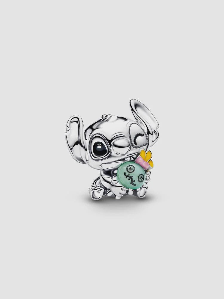PANDORA Disney Stitch & Scrump Charm 794554C01