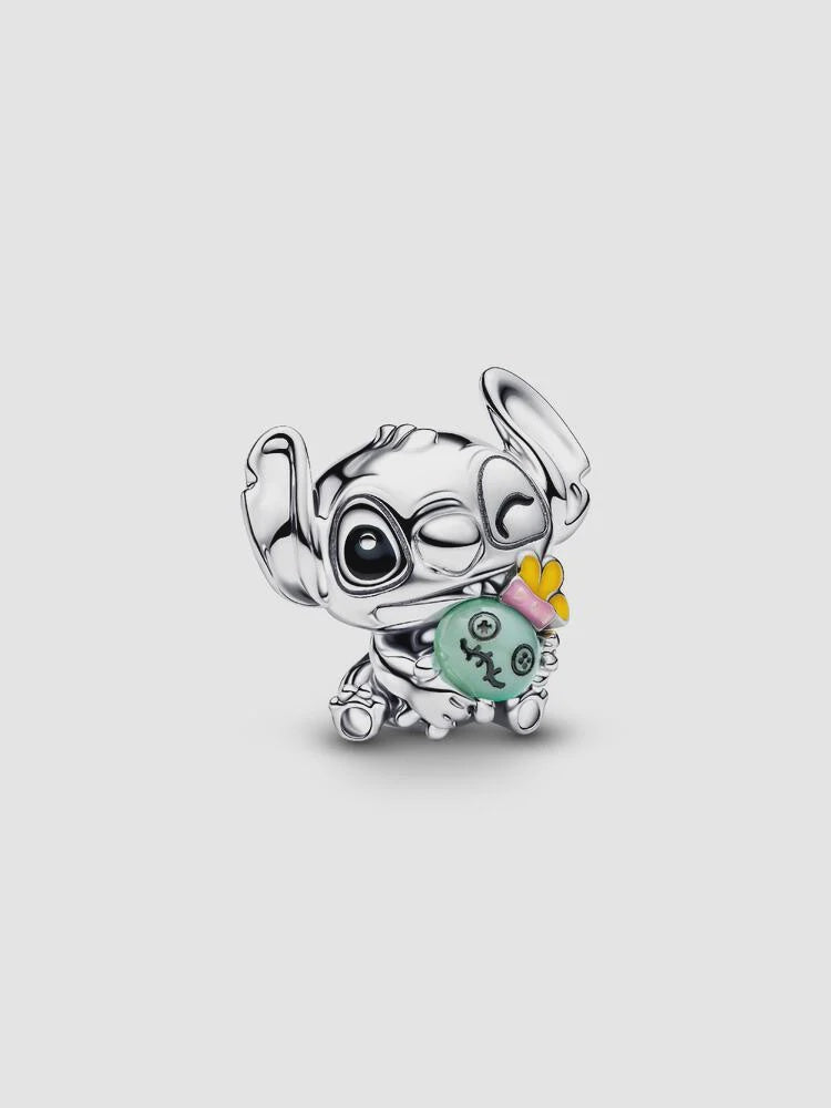 PANDORA Disney Stitch & Scrump Charm 794554C01