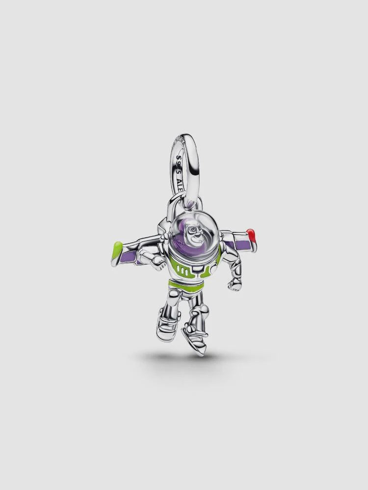 PANDORA Disney Pixar Buzz Lightyear Dangle Charm 794604C01