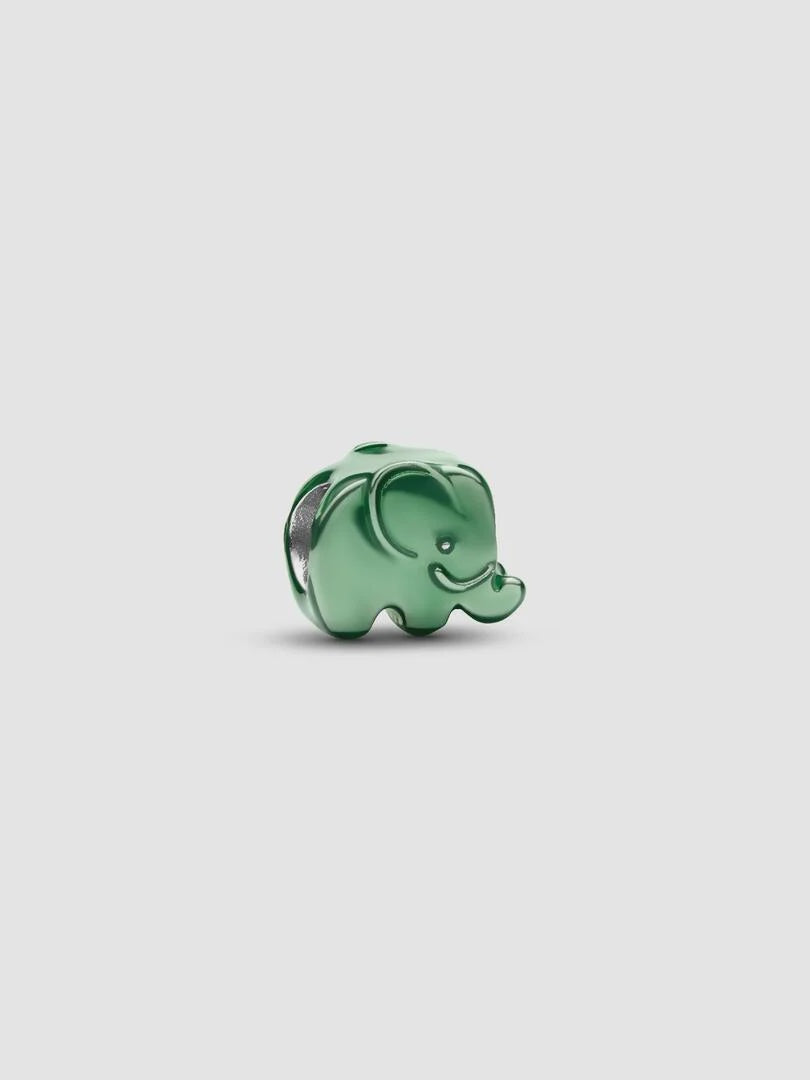 PANDORA Green Elephant Mini Charm Sterling silver 794901C01