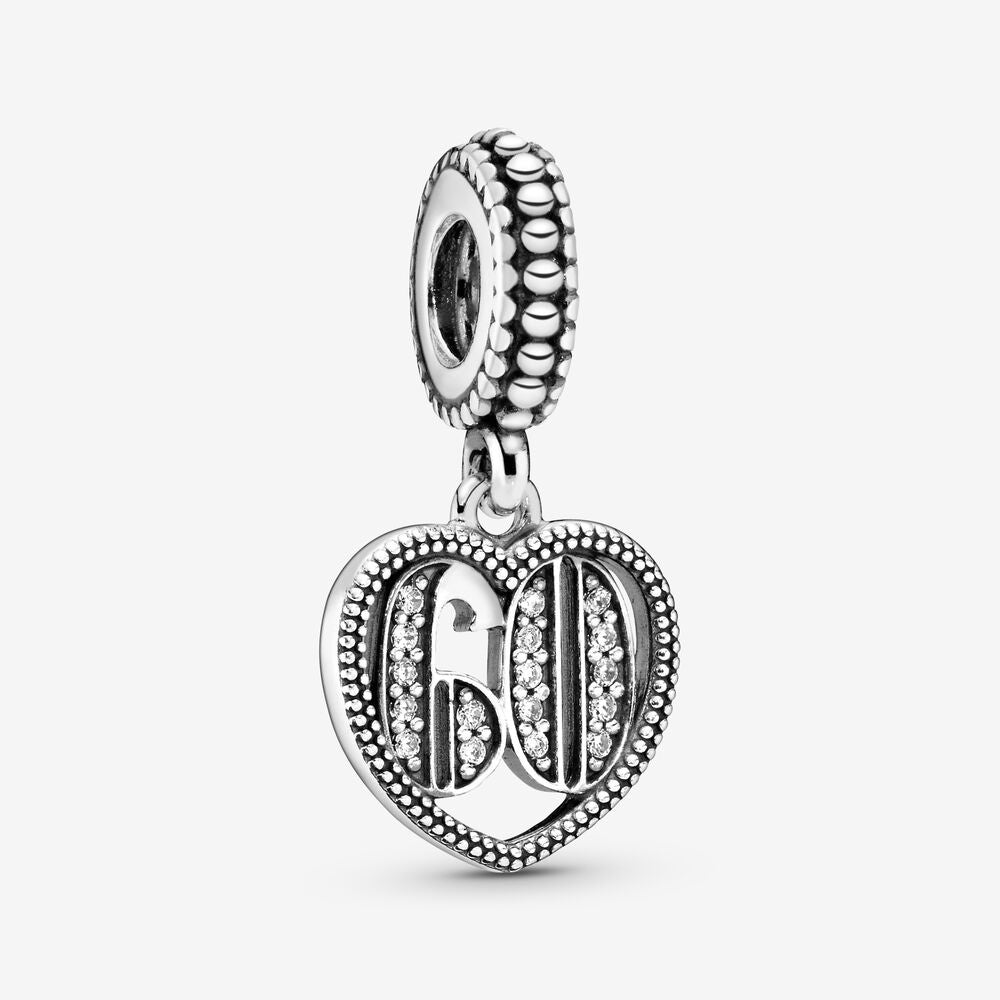 PANDORA 60th Celebration Dangle Charm 797265CZ