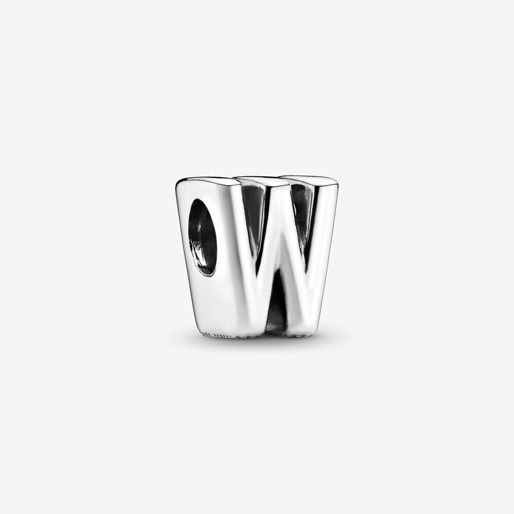 PANDORA Letter W Alphabet Charm 797477