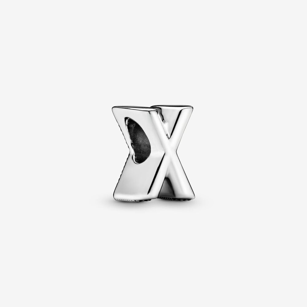 PANDORA Letter X Alphabet Charm 797478