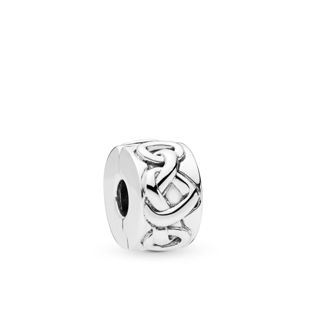 PANDORA Knotted Hearts Clip 798035