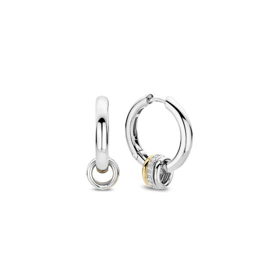 Ti Sento Small circle drop Earrings 7981ZY