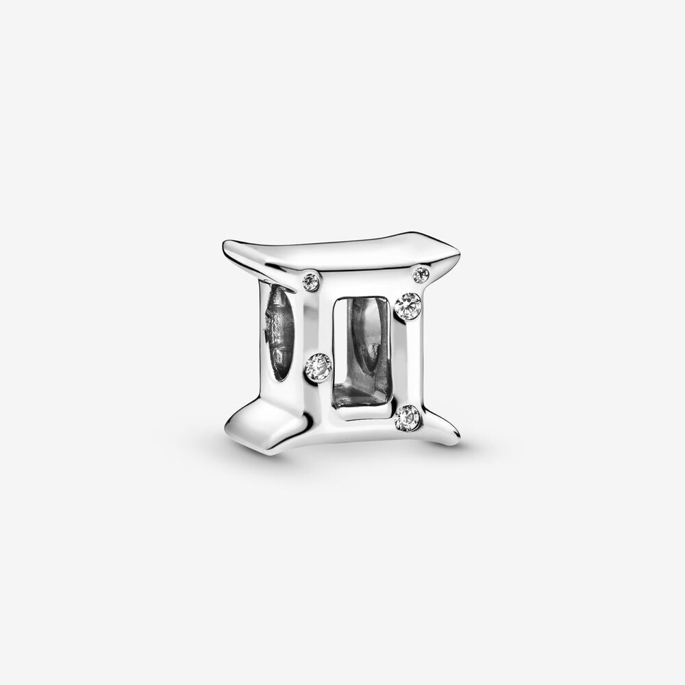 PANDORA Sparkling Gemini Zodiac Charm 798428C01
