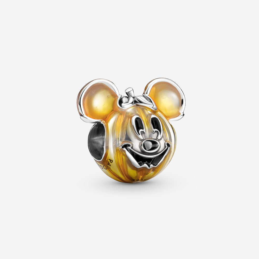 PANDORA Disney Mickey Pumpkin with Orange Enamel 799599C01