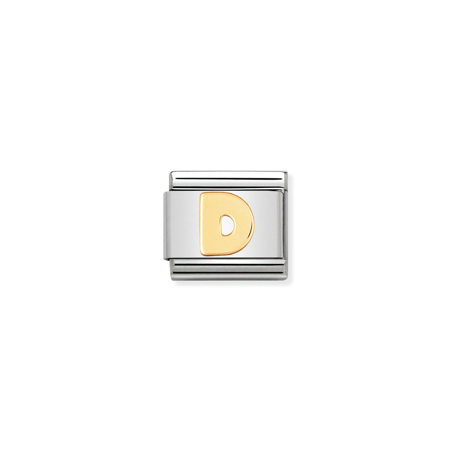 NOMINATION Gold Letter D Charm 030101-04