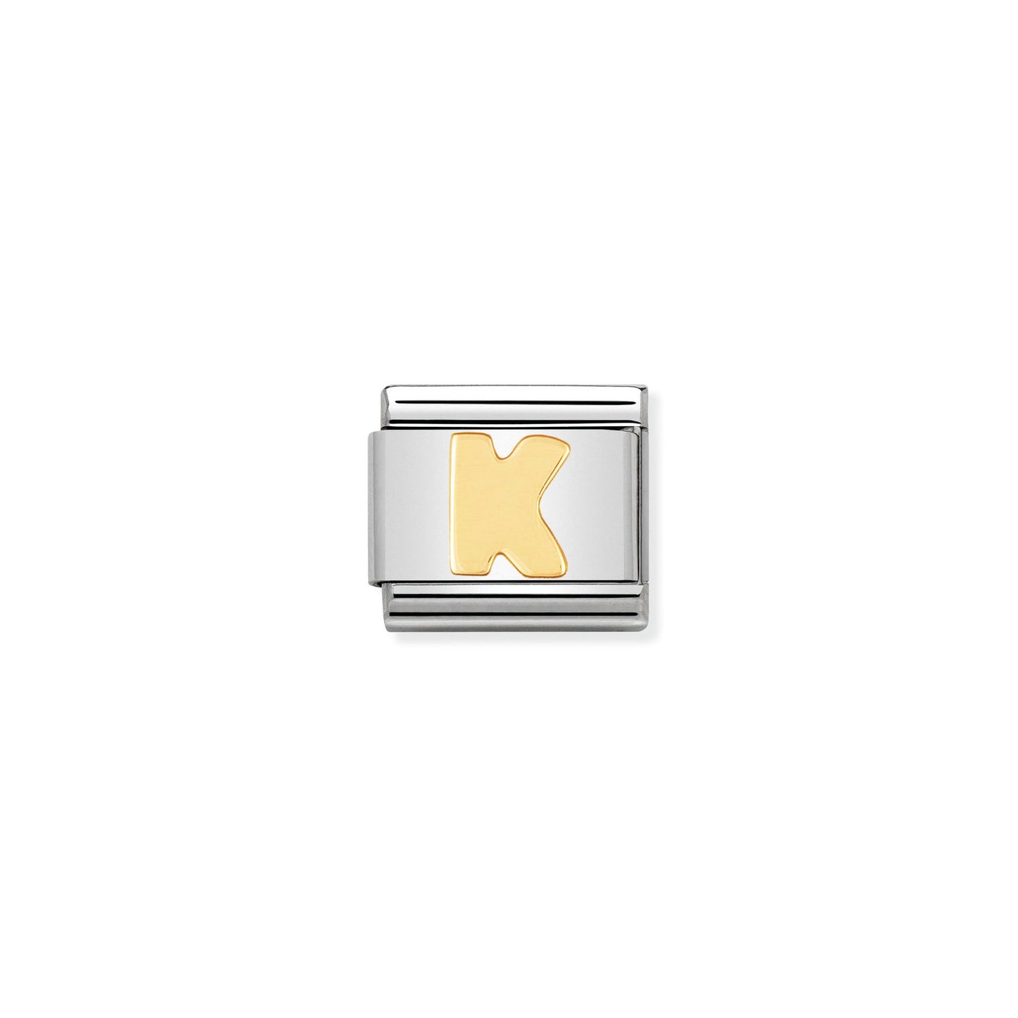 NOMINATION Gold Letter K Charm 030101-11