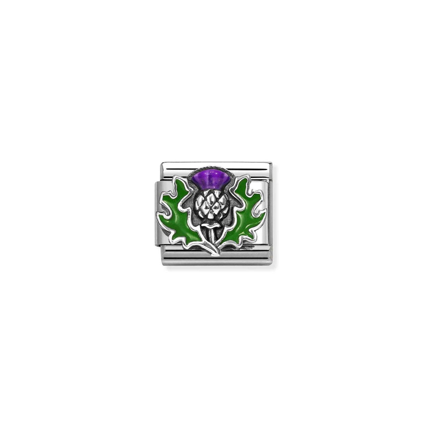 NOMINATION Silver Thistle Charm 330204-43
