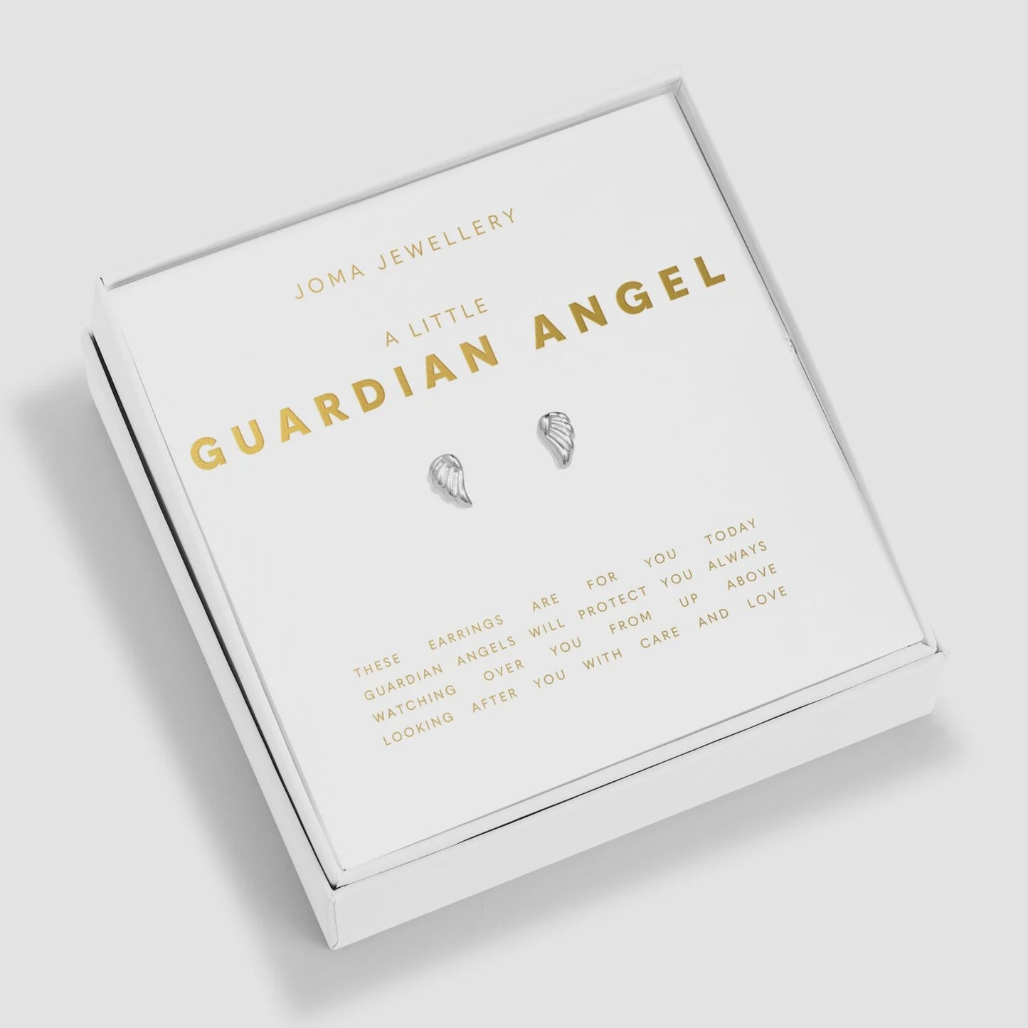 Joma Boxed A Little Earrings ' Guardian Angel ' Earrings 8203
