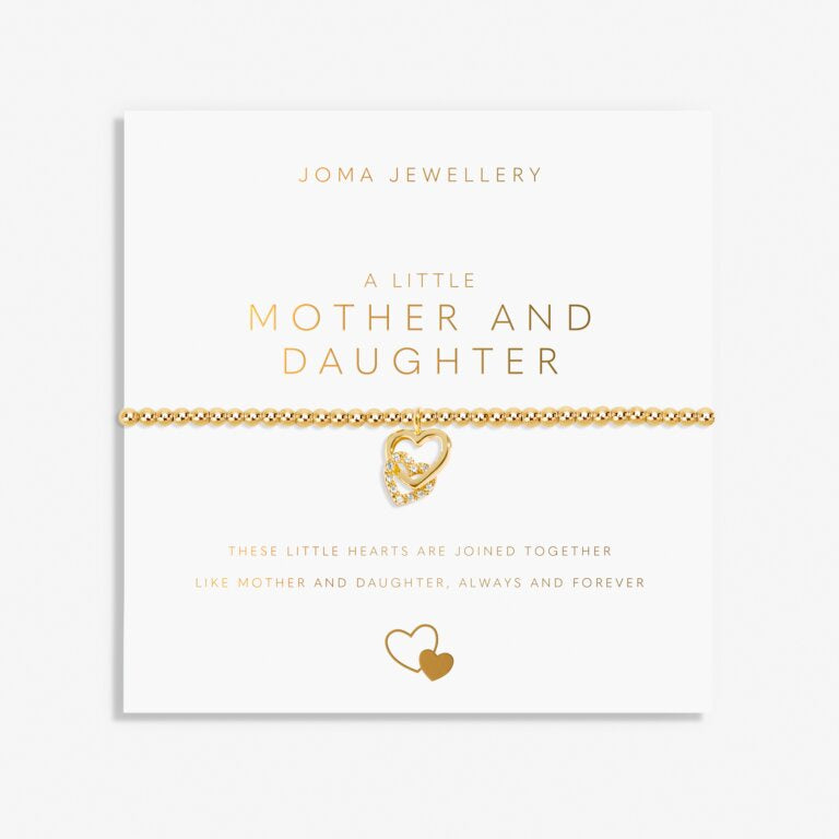 Joma A Little 'Mother And Daughter' Bracelet In Gold Plating 8218