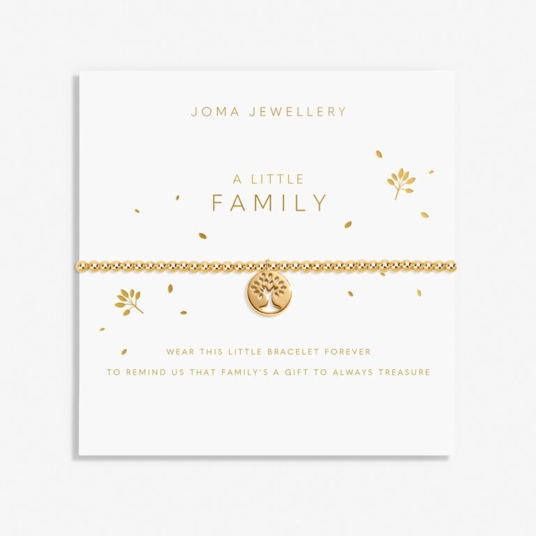 Joma A Little 'Family' Bracelet In Gold Plating 8222