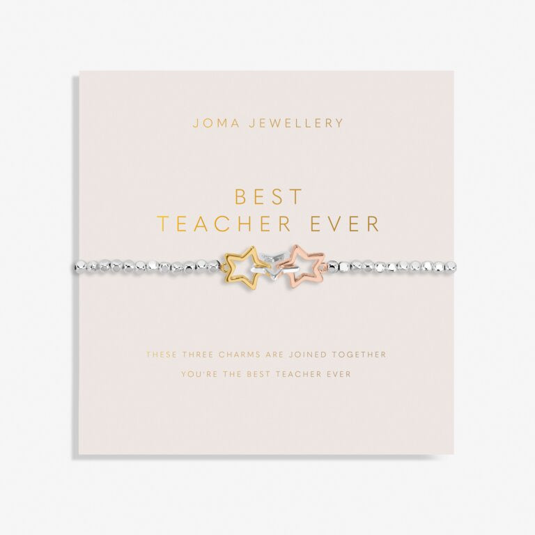 Joma Forever Yours 'Best Teacher Ever' Trio Bracelet 8286