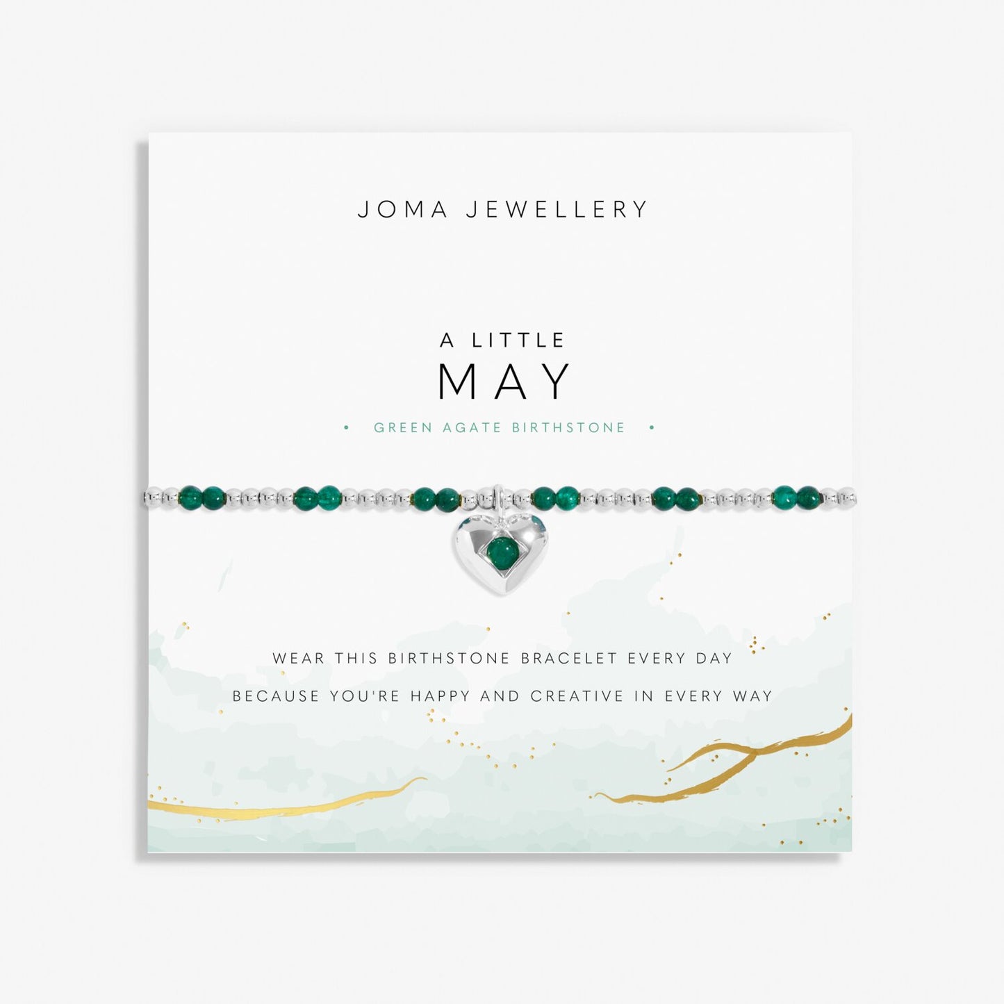 Joma ' May ' Birthstone A Little Bracelet 8319