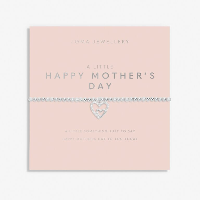 Joma Mother's Day A Little 'Happy Mother's Day' Bracelet In Silver Plating 8507