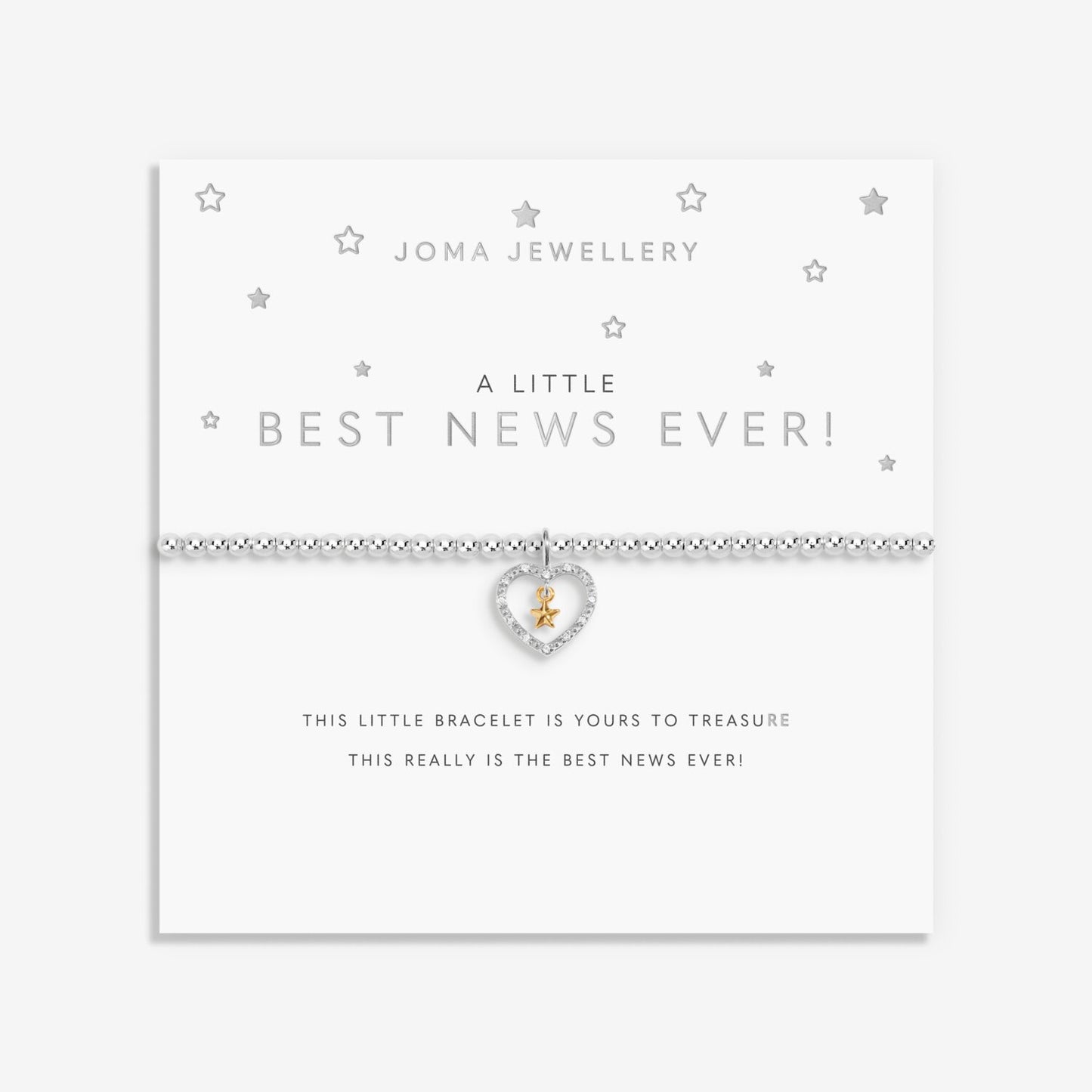 Joma A Little 'Best News Ever!' Bracelet 9003