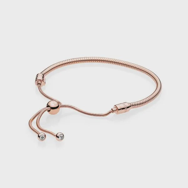 PANDORA Moments Rose Sliding Bracelet 587125CZ