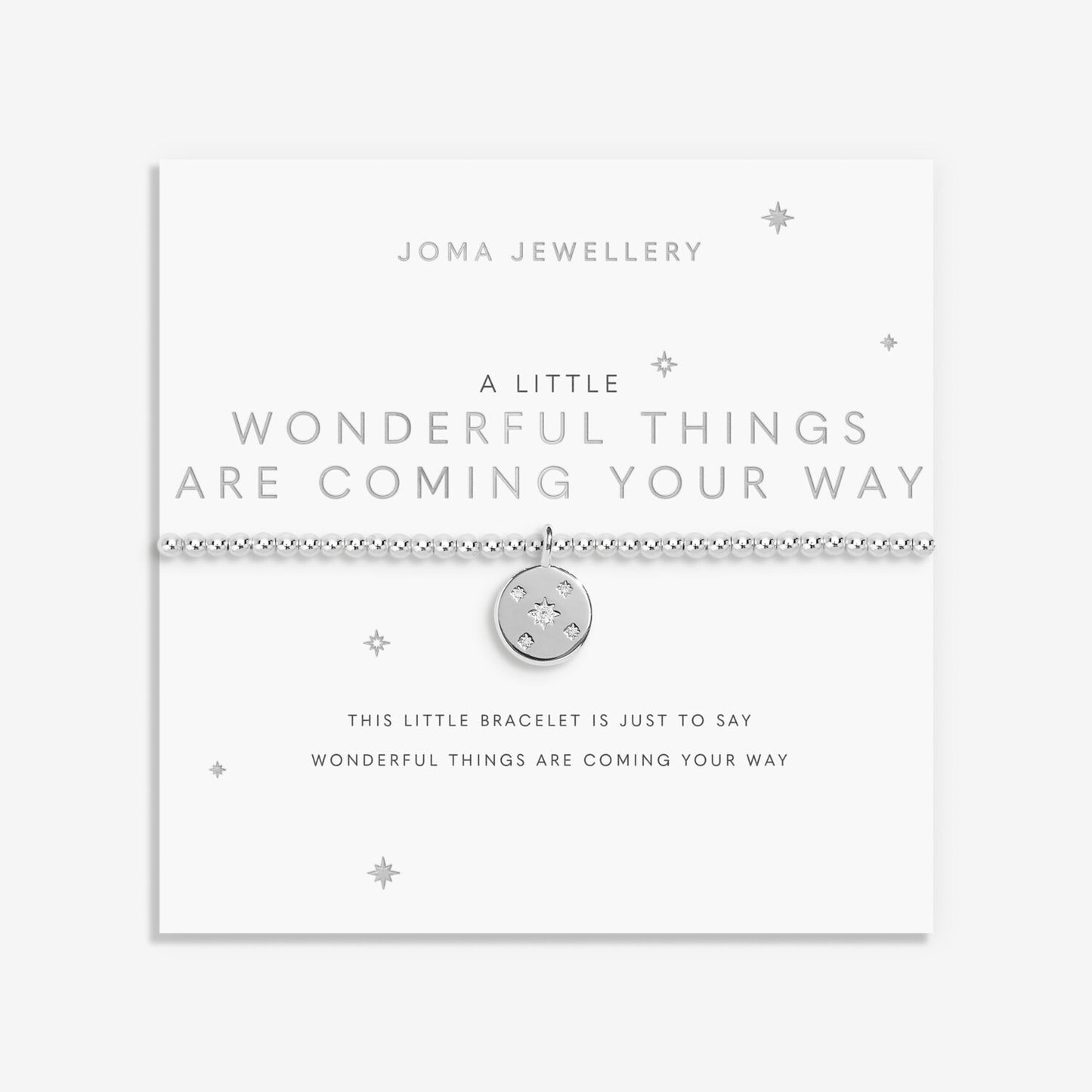 Joma A Little 'Wonderful Things Are Coming Your Way' Bracelet 9016