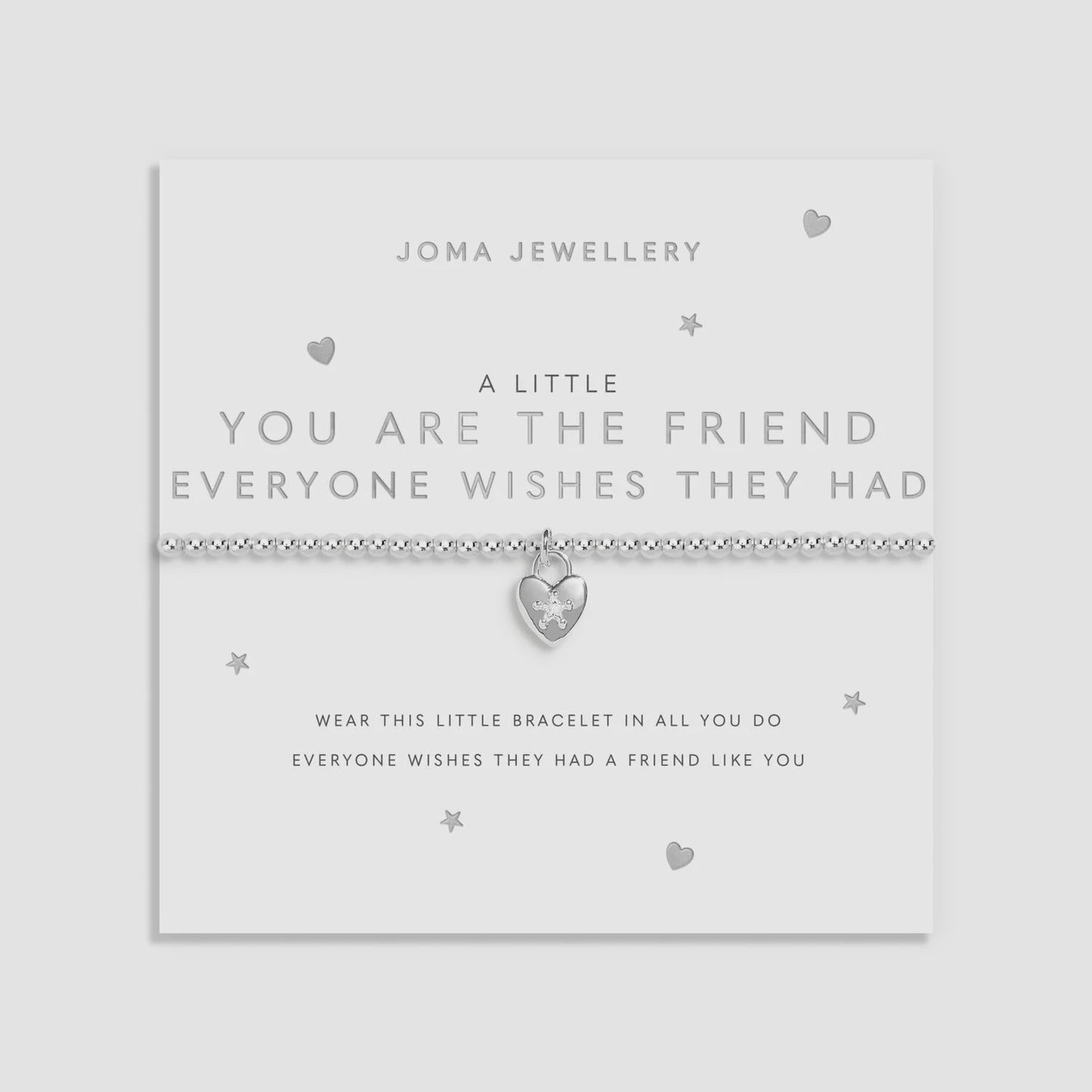 Joma A Little 'You're The Friend Everyone Wishes They Had' Bracelet 9019