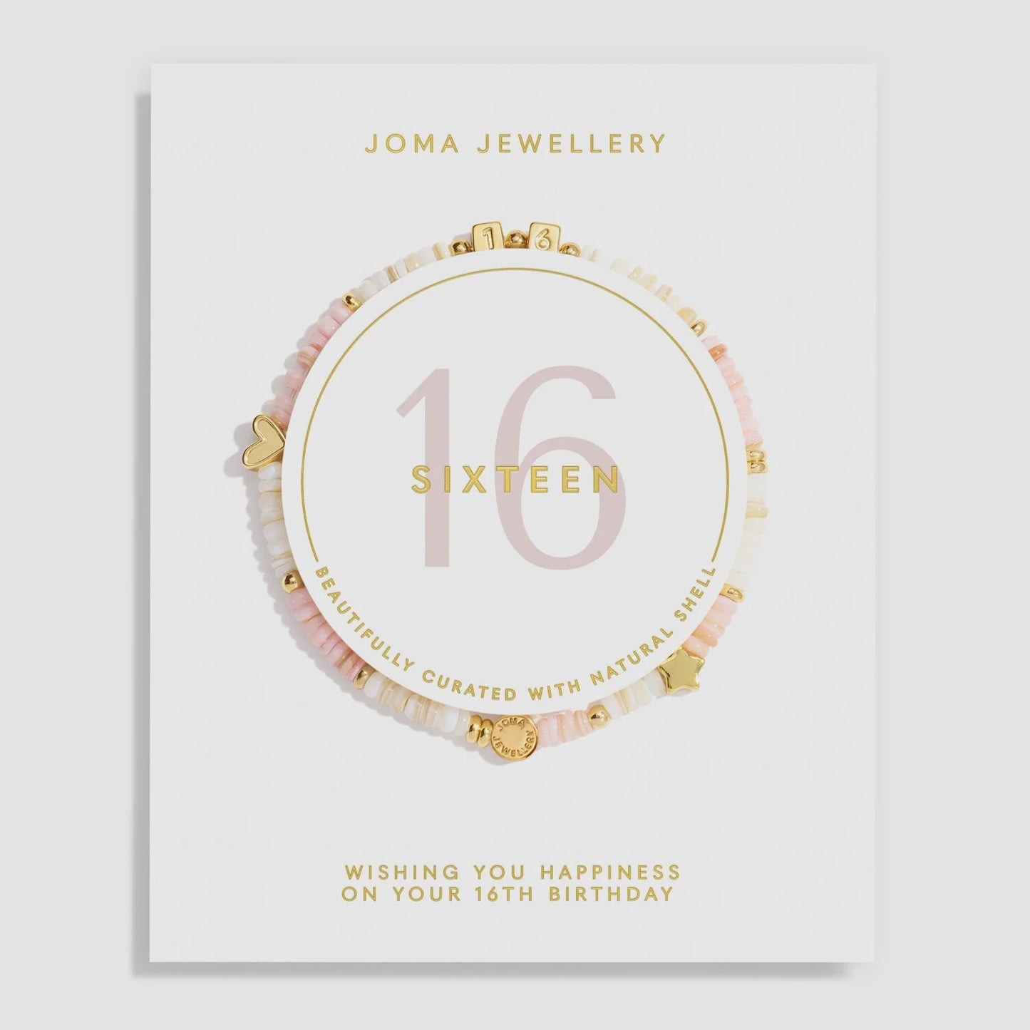 Joma Happy Little Moments '16th Birthday' Bracelet 9077